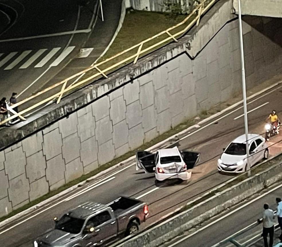 Motorista é preso por embriaguez ao volante após se envolver em dois acidentes na BR-101 em Natal