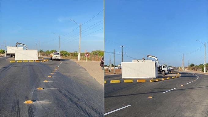 Motoristas devem ficar atentos com o início das obras do novo posto na RN 117 em Mossoró