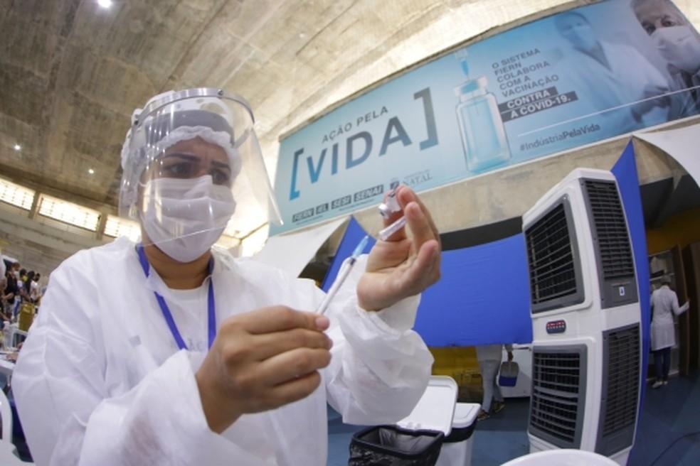 Natal desativa drive do Palácio dos Esportes e salas de vacinação do Sesi