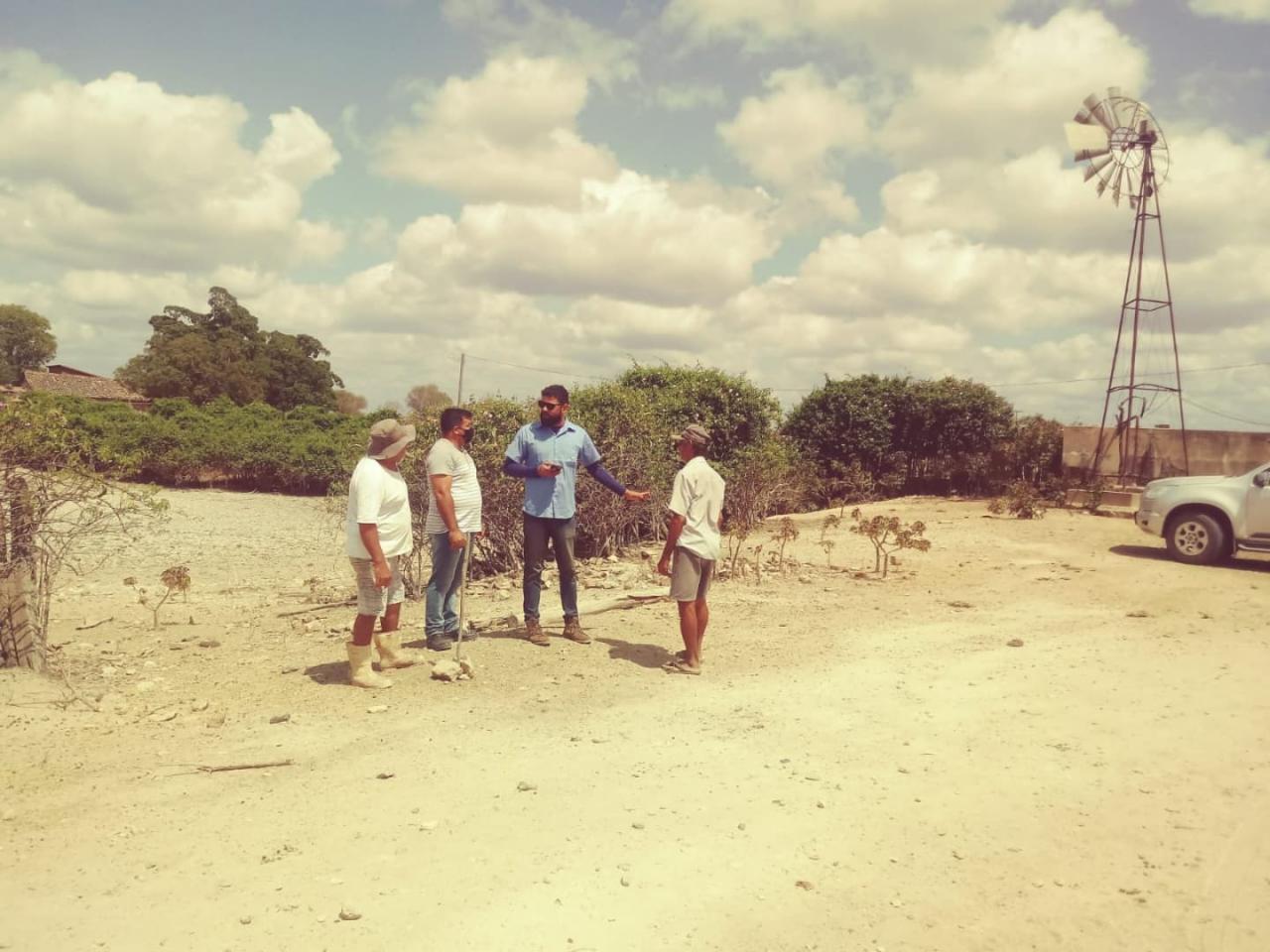 Prefeitura de Apodi realizou nesse final de semana a marcação de 12 poços