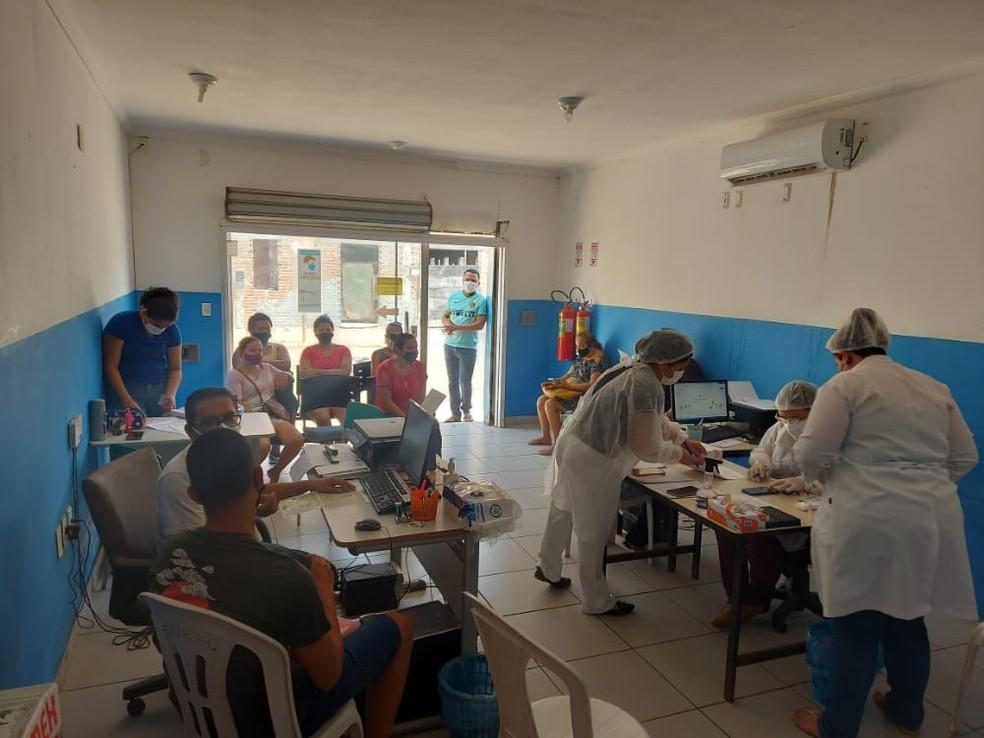 Testagem em massa para Covid é realizada em São Miguel do Gostoso no RN