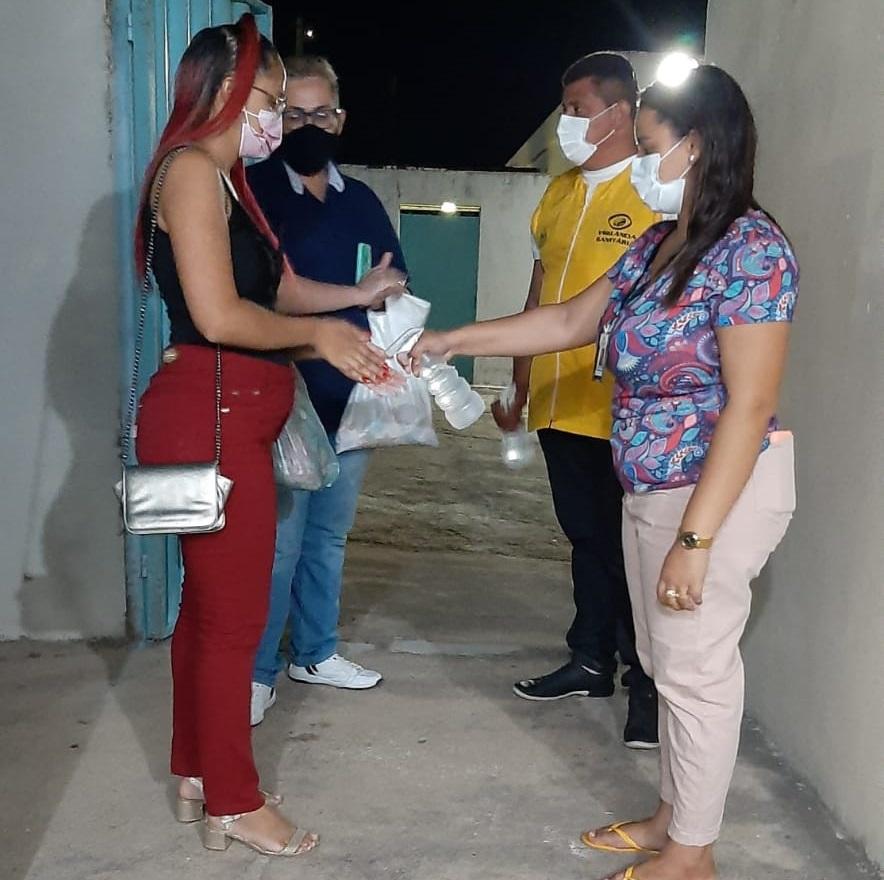 Vigilância Sanitária continua no trabalho de prevenção a Covid-19 durante eventos em Caraúbas