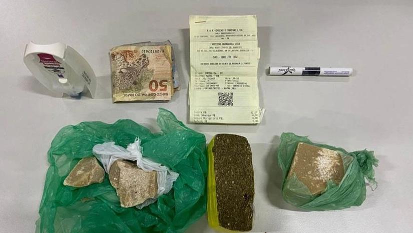 Homem de 36 anos é preso com maconha e crack pela PF, em Mossoró