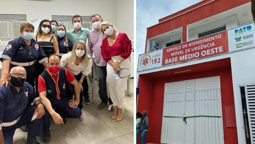 Patu ganha base descentralizada do SAMU que irá atender a 11 municípios da região