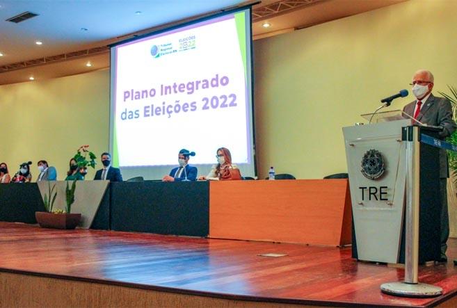 Plano Integrado das Eleições 2022 é apresentado aos juízes e servidores do TRE-RN