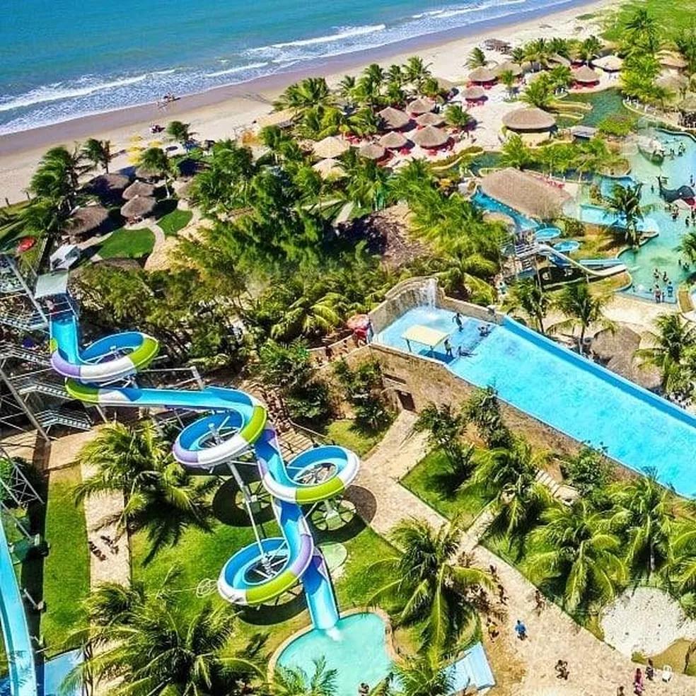 Três homens são presos suspeitos de roubar material de parque aquático desativado no litoral Norte do RN