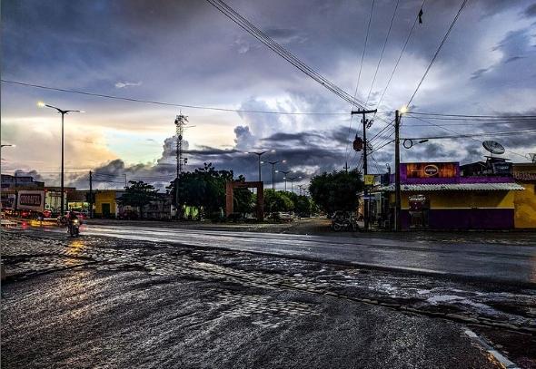 Apodi registra forte chuva na noite deste Sábado(15)