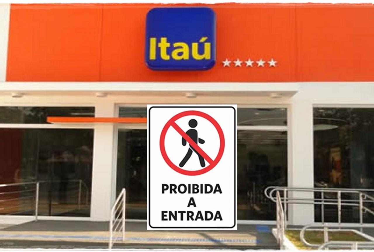Banco Itaú em Mossoró ficará fechada devido a casos de Covid-19 entre funcionários