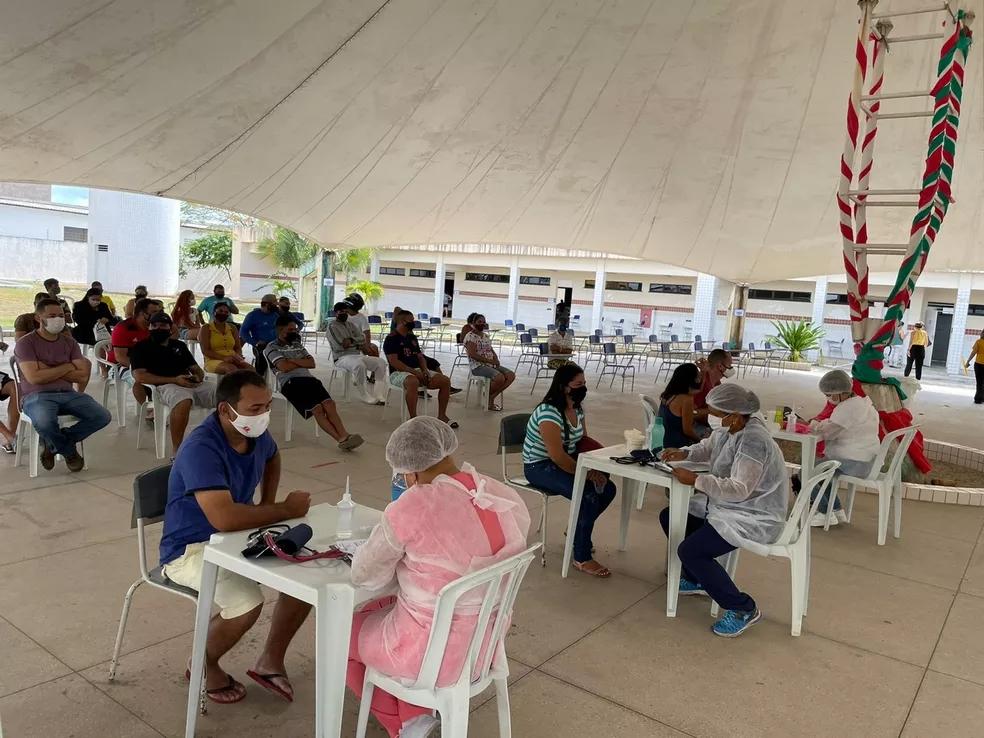 Quase 1 mil pessoas são atendidas no Centro de Enfrentamento às Síndromes Gripais em três dias em Natal