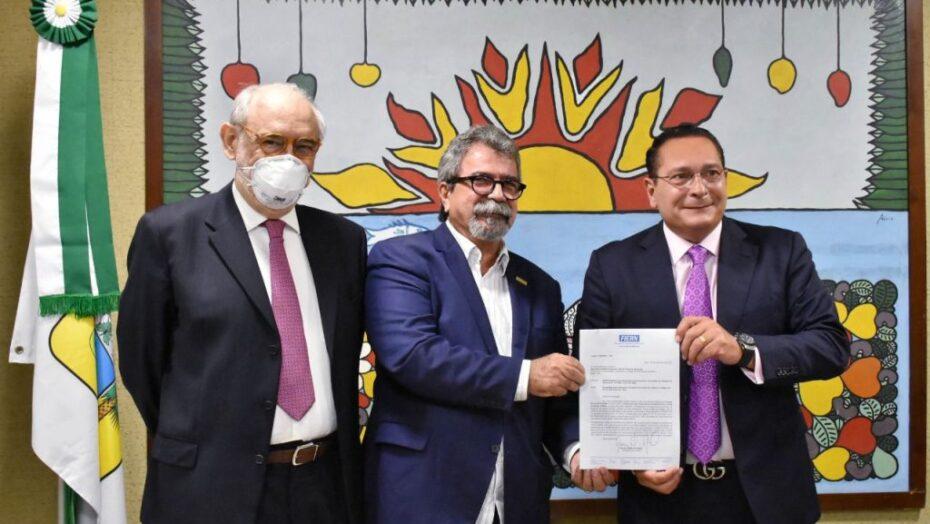 FIERN entrega ao presidente da Assembleia sugestões de alterações no texto da Lei do Gás