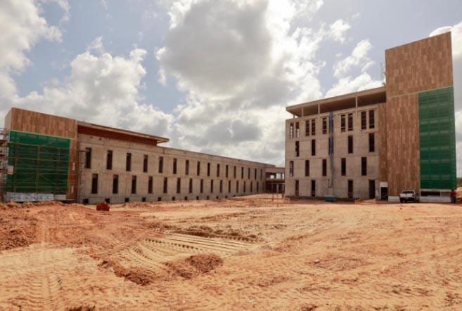 Obra do Hospital da Mulher em Mossoró está 60% concluída e ficará pronta ainda em 2022