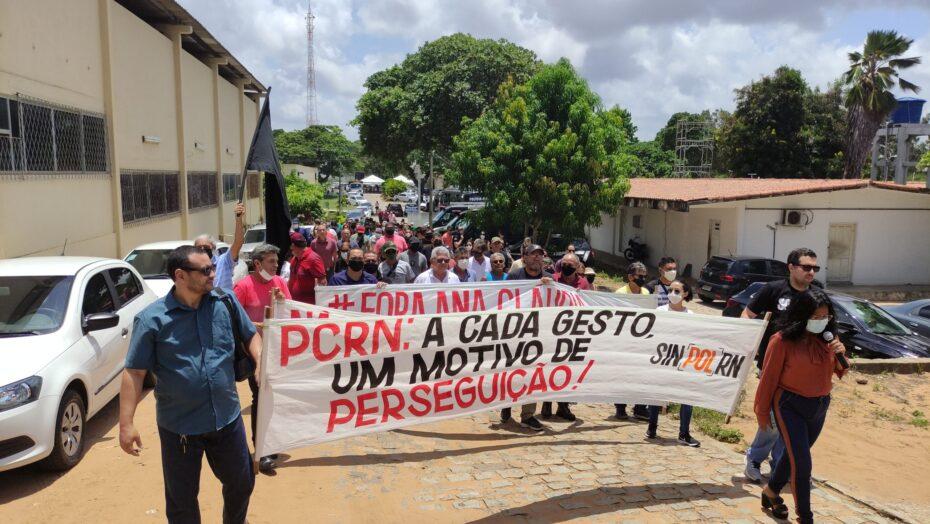 Por fim de impasse, policiais Civis protocolam proposta e esperam que Governo do RN aceite