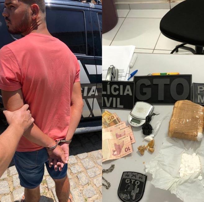 Prefeitura de Alexandria exonera servidor que foi preso por suposto tráfico de drogas