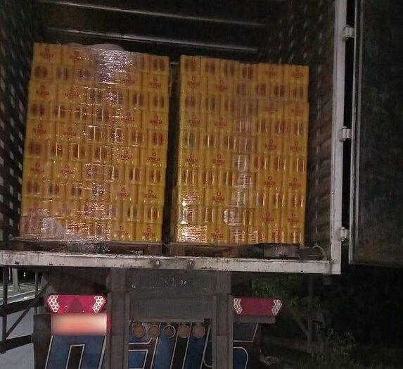 PRF apreende carga de cerveja sem nota fiscal no RN; carga estaria avaliada em R$ 134 mil