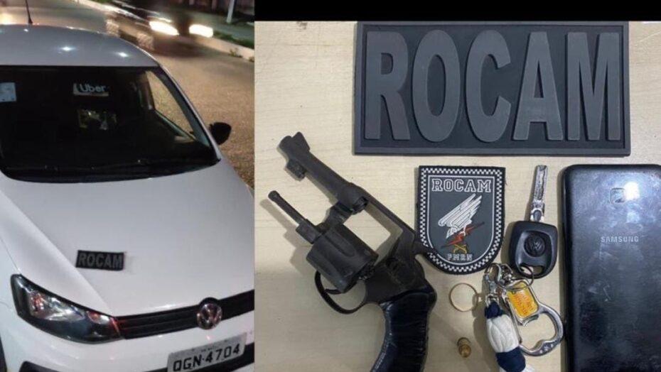 Suspeito com tornozeleira eletrônica e outros dois são detidos após roubar carro em Natal