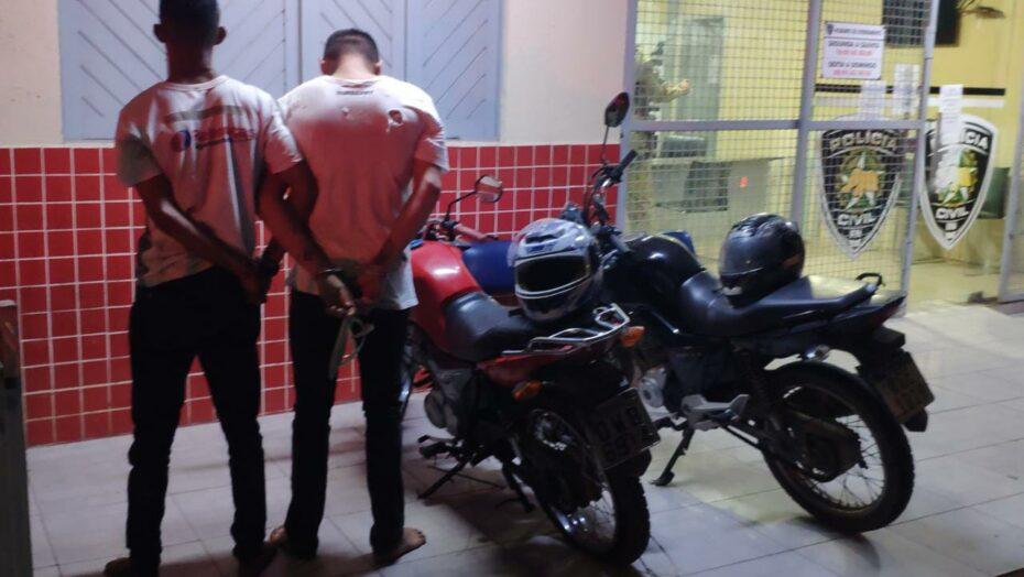 Suspeitos de assalto deitam no mato para se esconder, mas acabam presos em Mossoró