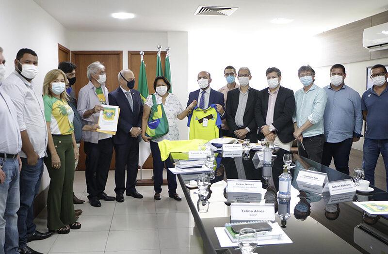 Durante encontro com governadora Fátima, presidente do COB propõe parceria com esporte do RN