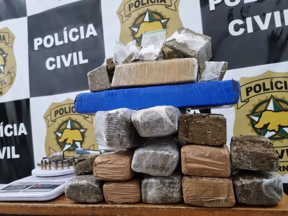 Suspeito por tráfico de drogas e posse irregular de arma de fogo é detido no interior do RN