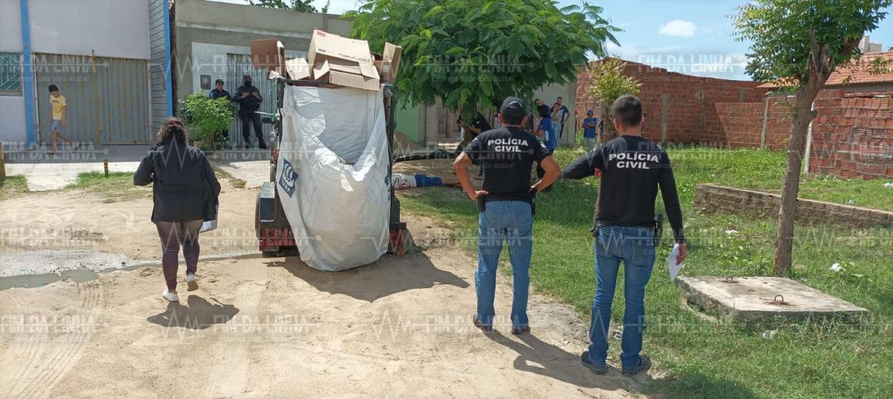 Foragido da justiça é morto com mais de 20 tiros no Alto São Manoel em Mossoró