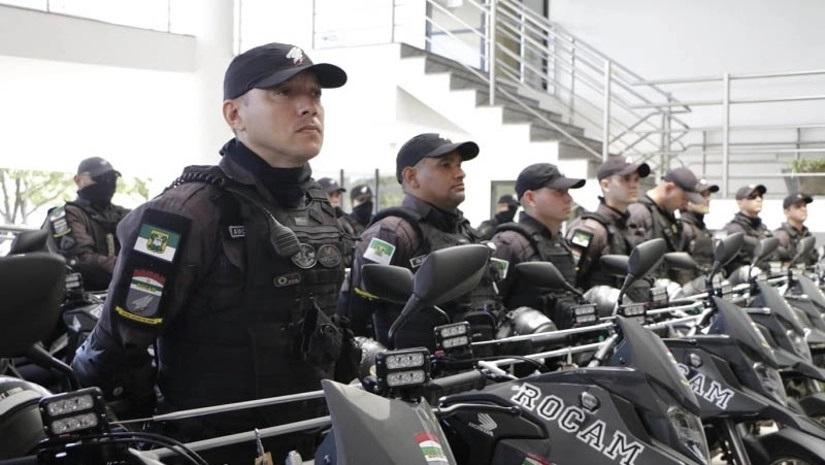 PMRN recebe 50 motocicletas para patrulhamento ostensivo pela ROCAM