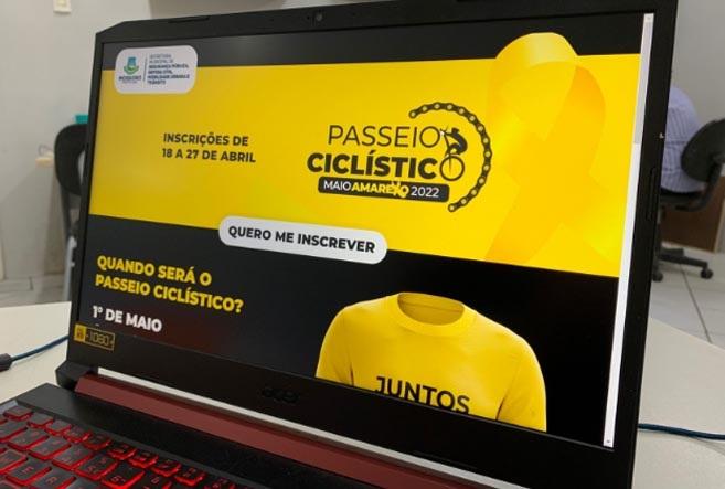Prefeitura de Mossoró abre inscrição para Passeio Ciclístico Maio Amarelo