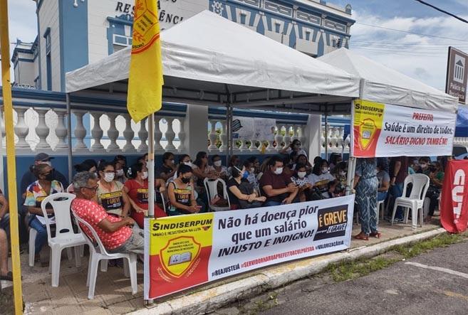 Presidente do Sindiserpum denuncia perseguição contra servidores em greve em Mossoró
