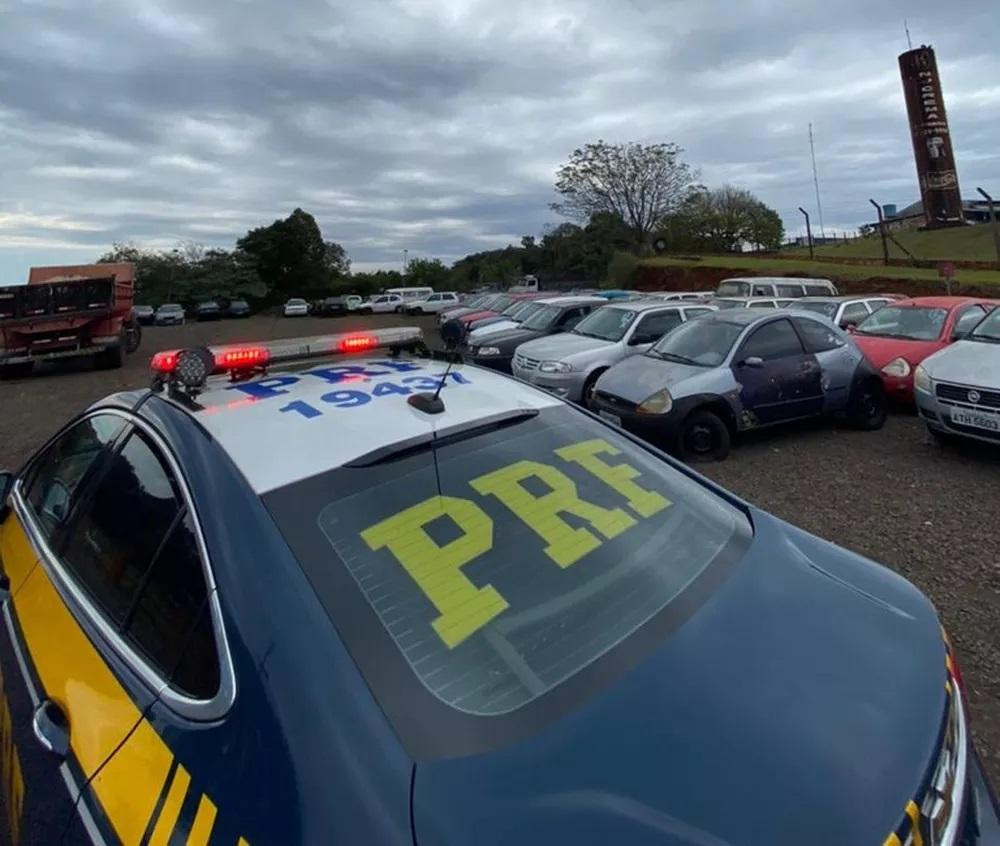 PRF realiza segundo leilão de 2022 de veículos retidos no Rio Grande do Norte