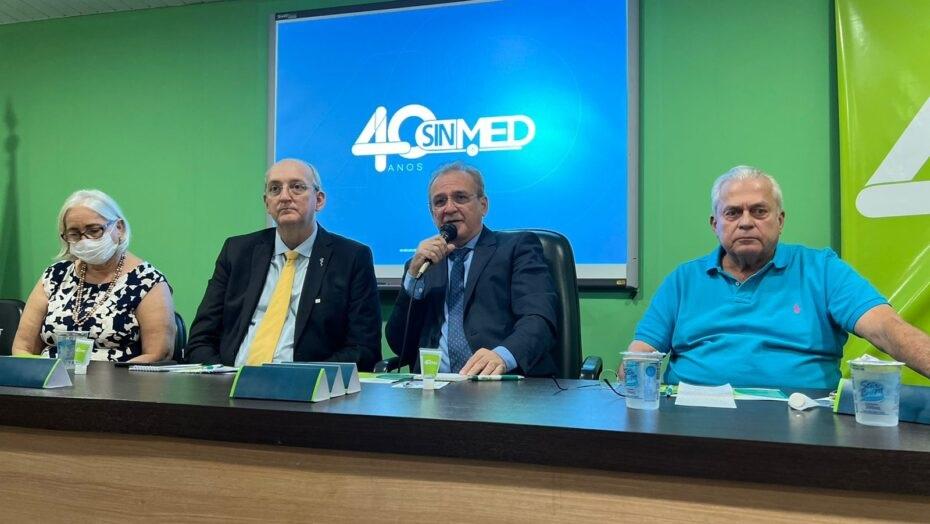 Secretário do Ministério da Saúde participa de evento do Sinmed RN