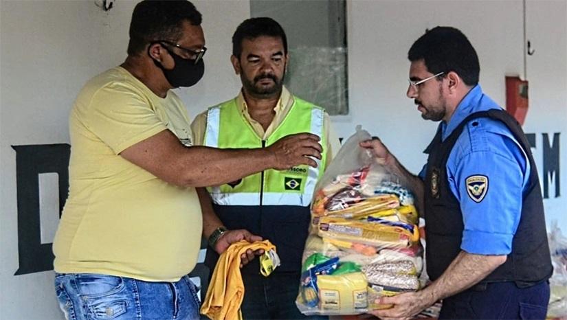 Alimentos arrecadados no passeio ciclístico do Maio Amarelo são doados a 3 instituições de Mossoró