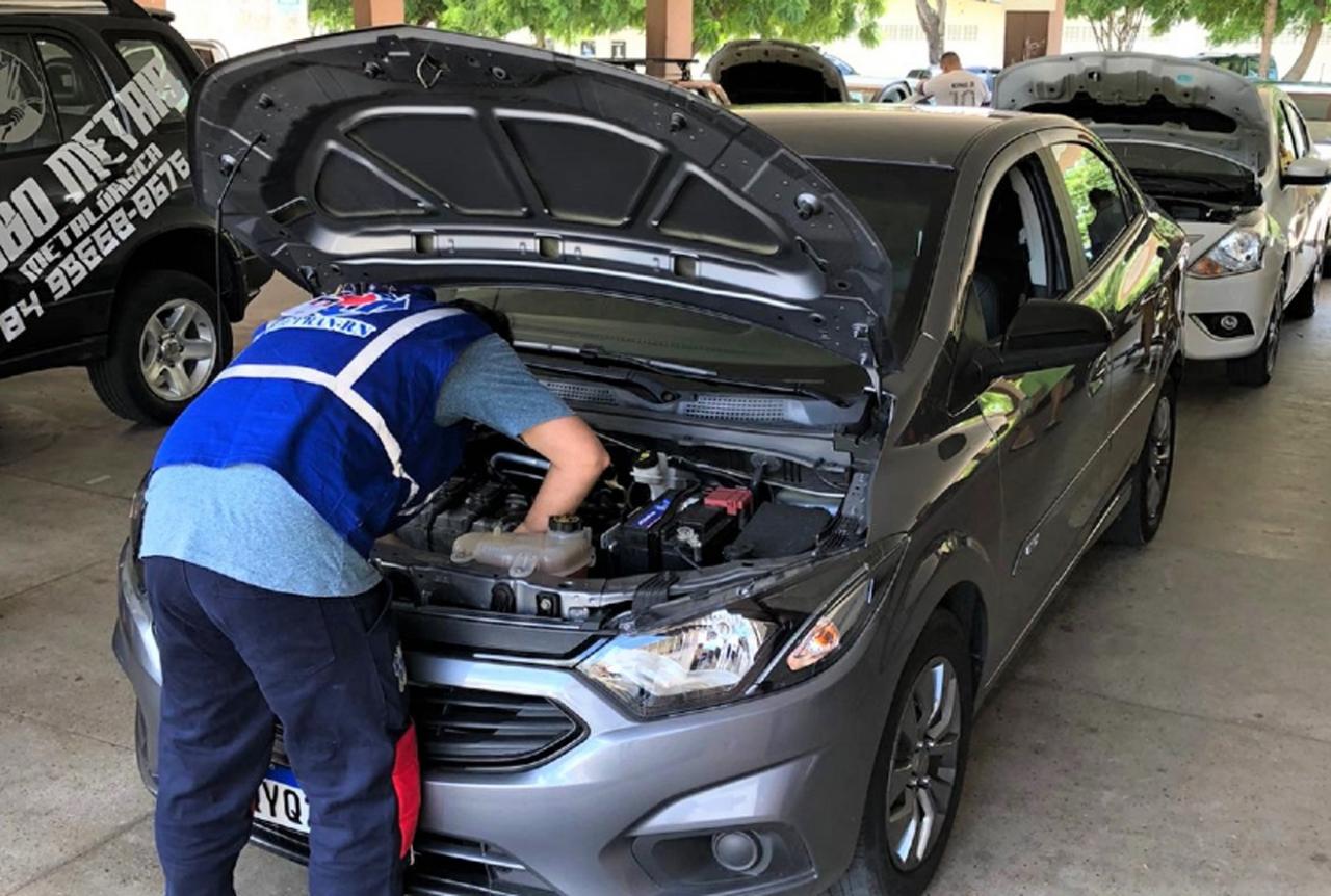Detran vistoria mais de 600 veículos em mutirão realizado em Natal e Mossoró