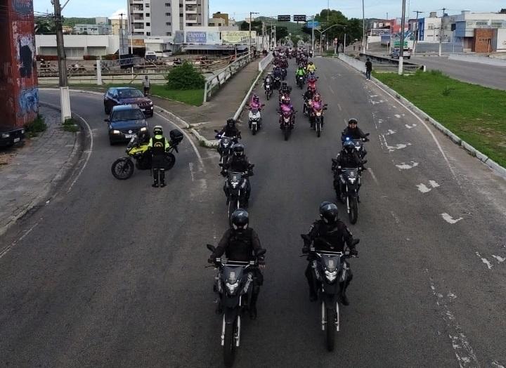 Em Natal, Motopasseio encerra campanha do Maio Amarelo