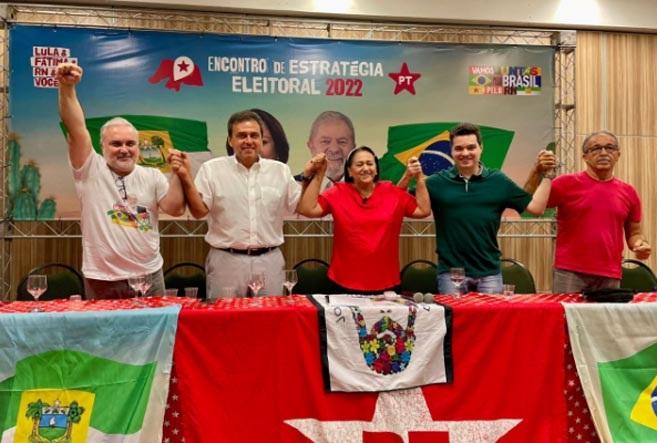 Encontro do PT aprova Walter para vice e Carlos Eduardo para senador na chapa de Fátima