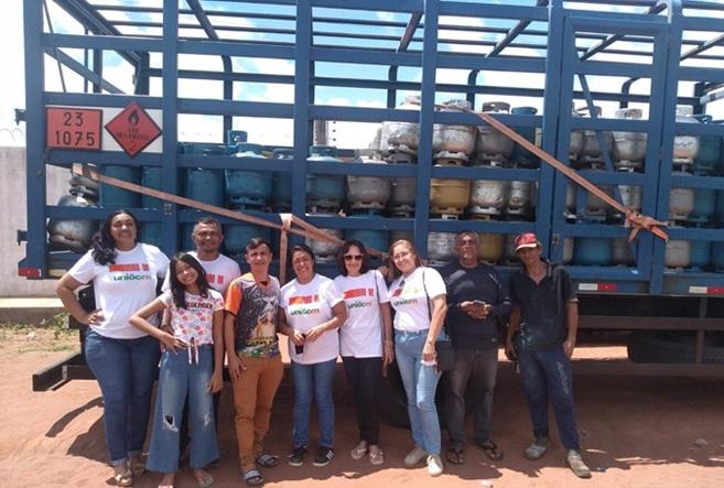 Movimento União BR, em parceria com a Petrobras, realiza distribuição de vale gás no RN