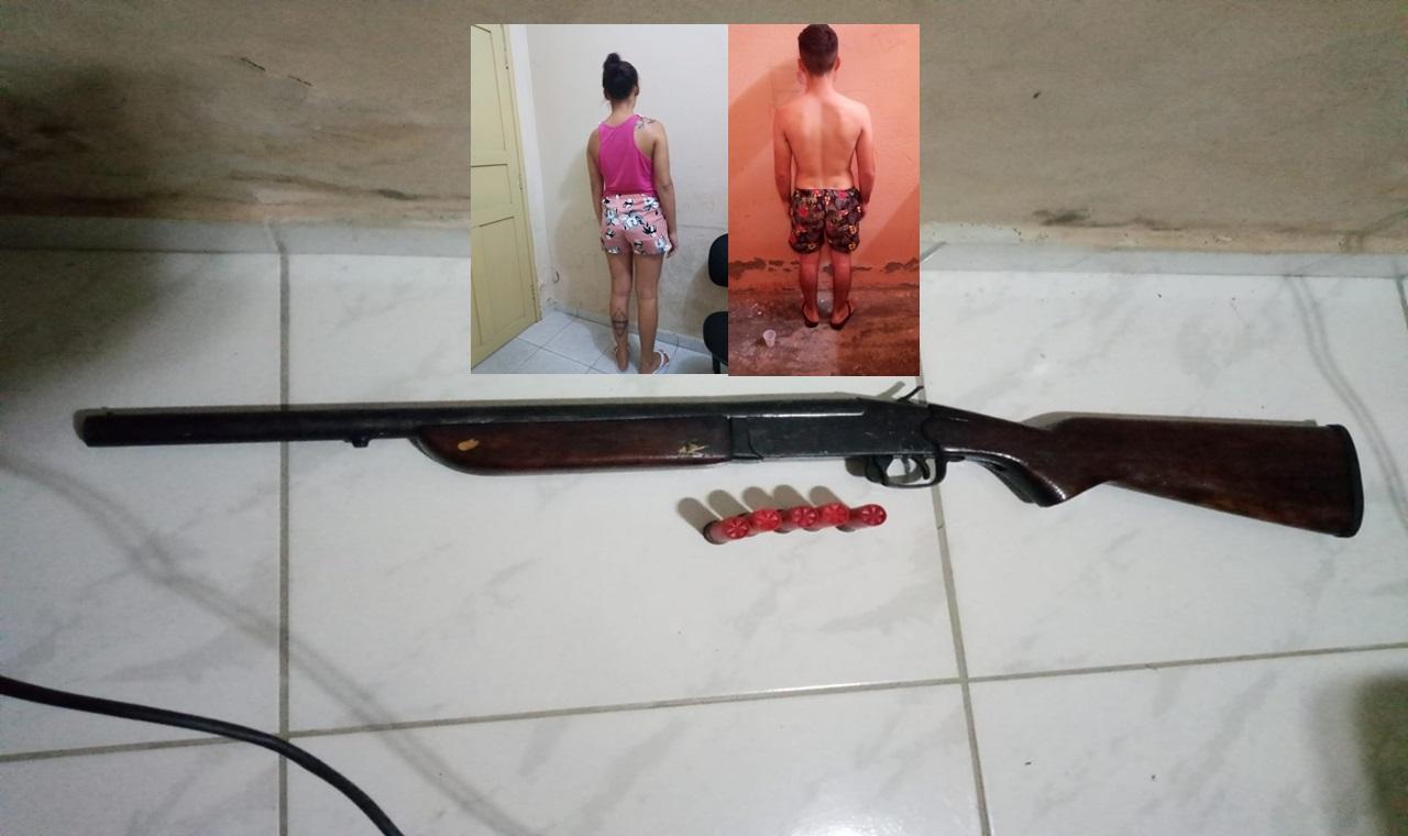 Dupla é presa em Apodi após cometer roubo no município de Mossoró