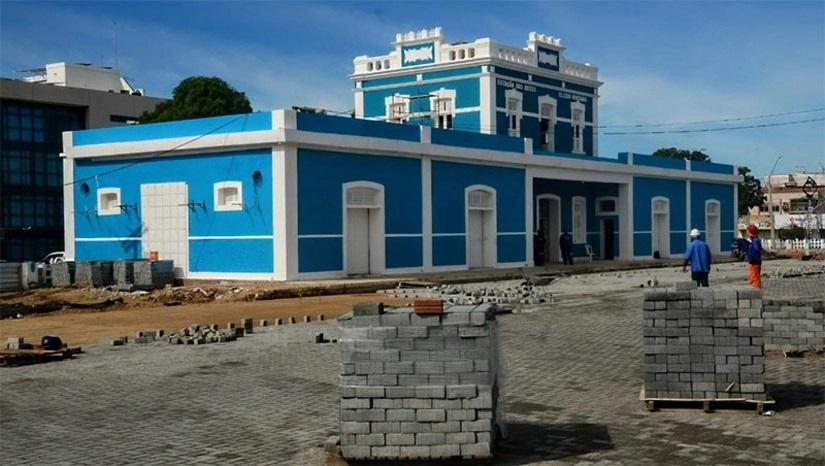 Prefeito de Mossoró vistoria obras da Estação das Artes; “Tudo dentro do cronograma planejado”