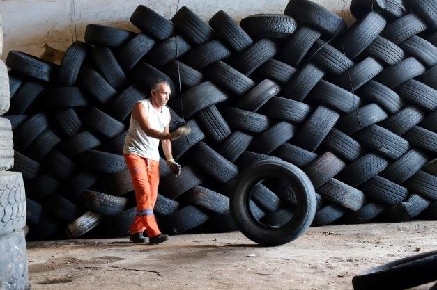 Prefeitura do Natal recolhe pneus para garantir a preservação do meio ambiente