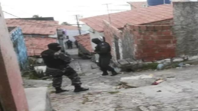 Sargento da PM é baleado durante patrulhamento em bairro de Natal