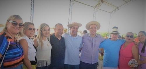 Cotado para candidato a vice-governador no RN, Ivan Júnior recebe Fábio Dantas em Assú