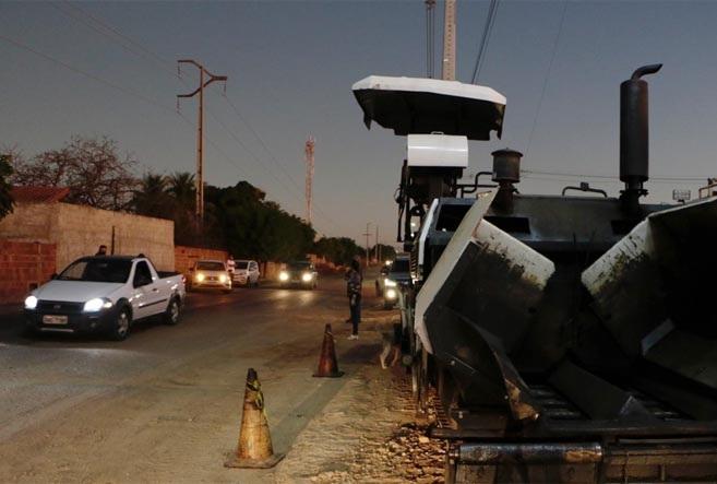 Obra de recapeamento da rodovia estadual RN-016 avança em Assú