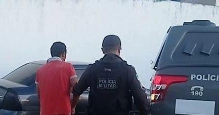 Polícia Militar prende homem suspeito de agredir idosos em Apodi neste Domingo (05)
