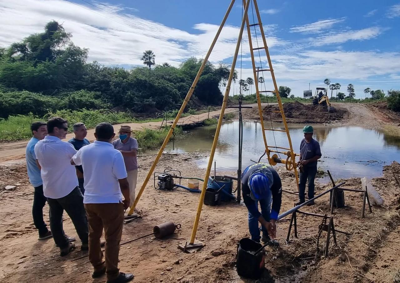 Prefeitura de Apodi acompanha início das obras da primeira ponte de concreto do Vale do Apodi nesta Terça(28)