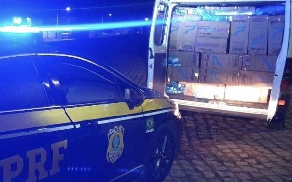 Carga de cigarro avaliada em mais de 150 mil reais é apreendida em Mossoró-RN