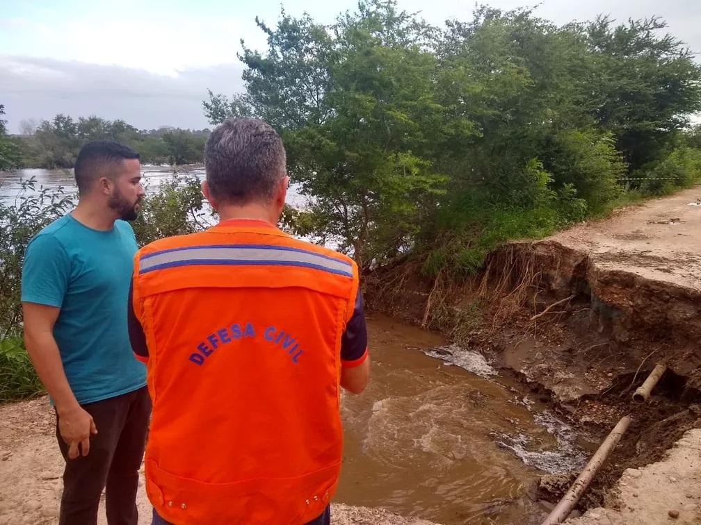 Defesa Civil registra 1,3 mil desabrigados e 73 mil afetados por enchentes no Rio Grande do Norte
