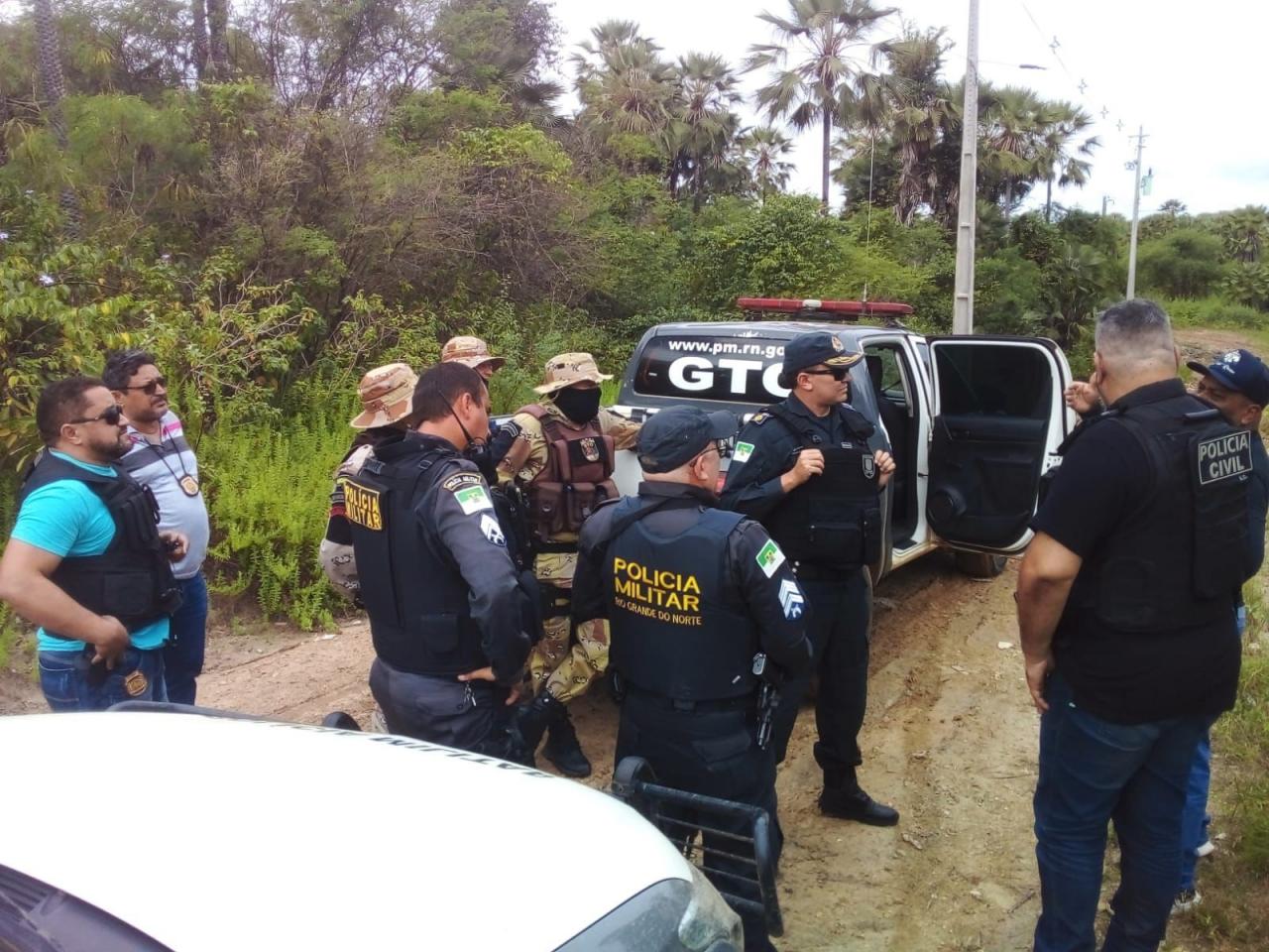 Polícia Civil prende condenado por roubo no município de Felipe Guerra-RN