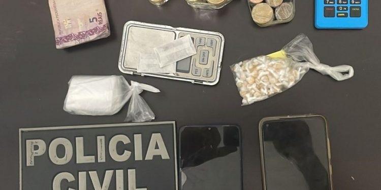 Polícia prende casal por tráfico de drogas em Areia Branca-RN