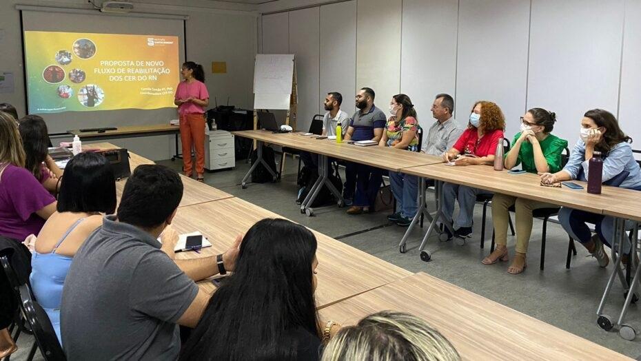 Sesap e ISD discutem modelo de Centros Especializados em Reabilitação do RN