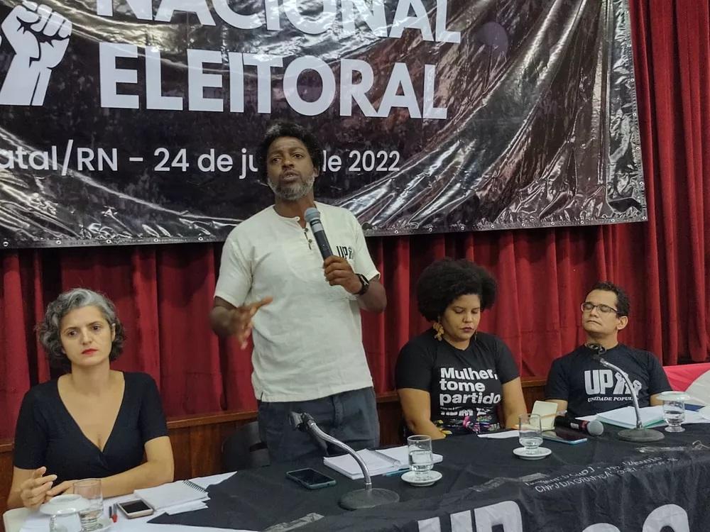 Unidade Popular (UP) lança oficialmente Leonardo Péricles como candidato à Presidência da República