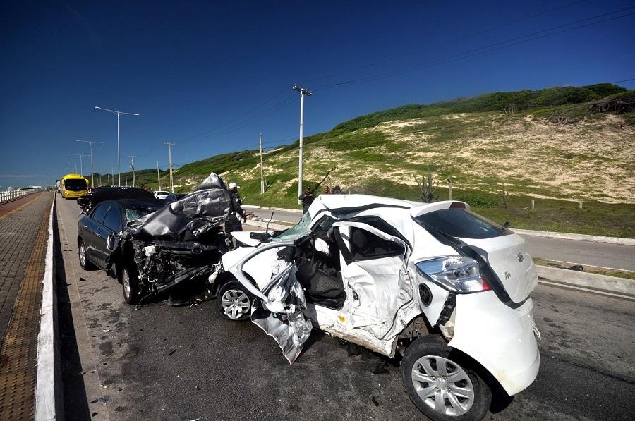 Detran aponta queda de 21% nos acidentes de trânsito em 5 anos