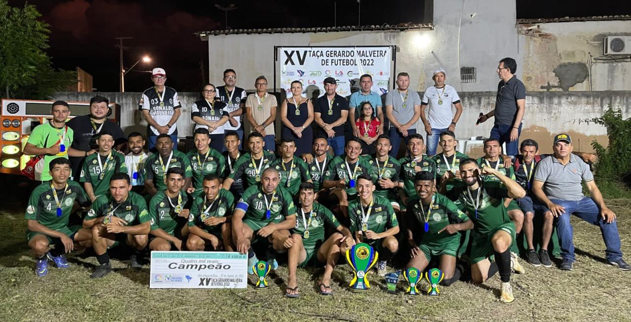 Equipe Apodiense é vencedora da XV Taça Gerardo Malveira de Futebol neste Domingo(07)