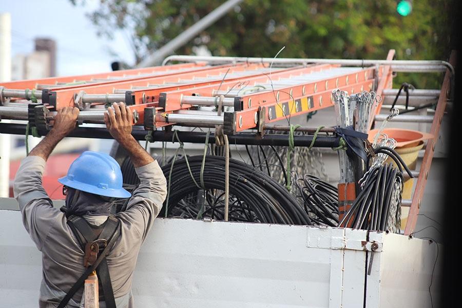 Número de furtos de cabos de energia cresce 448,9% no Rio Grande do Norte